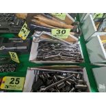 ASSORTED OPEN ADN CLOSED END WRENCHES