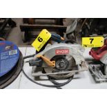 RYOBI 7-1/4" CIRCULAR SAW