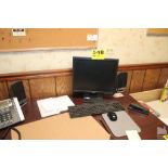 DELL OPTIPLEX 7010 WITH FLATSCREEN MONITOR, SPEAKERS AND MOUSE