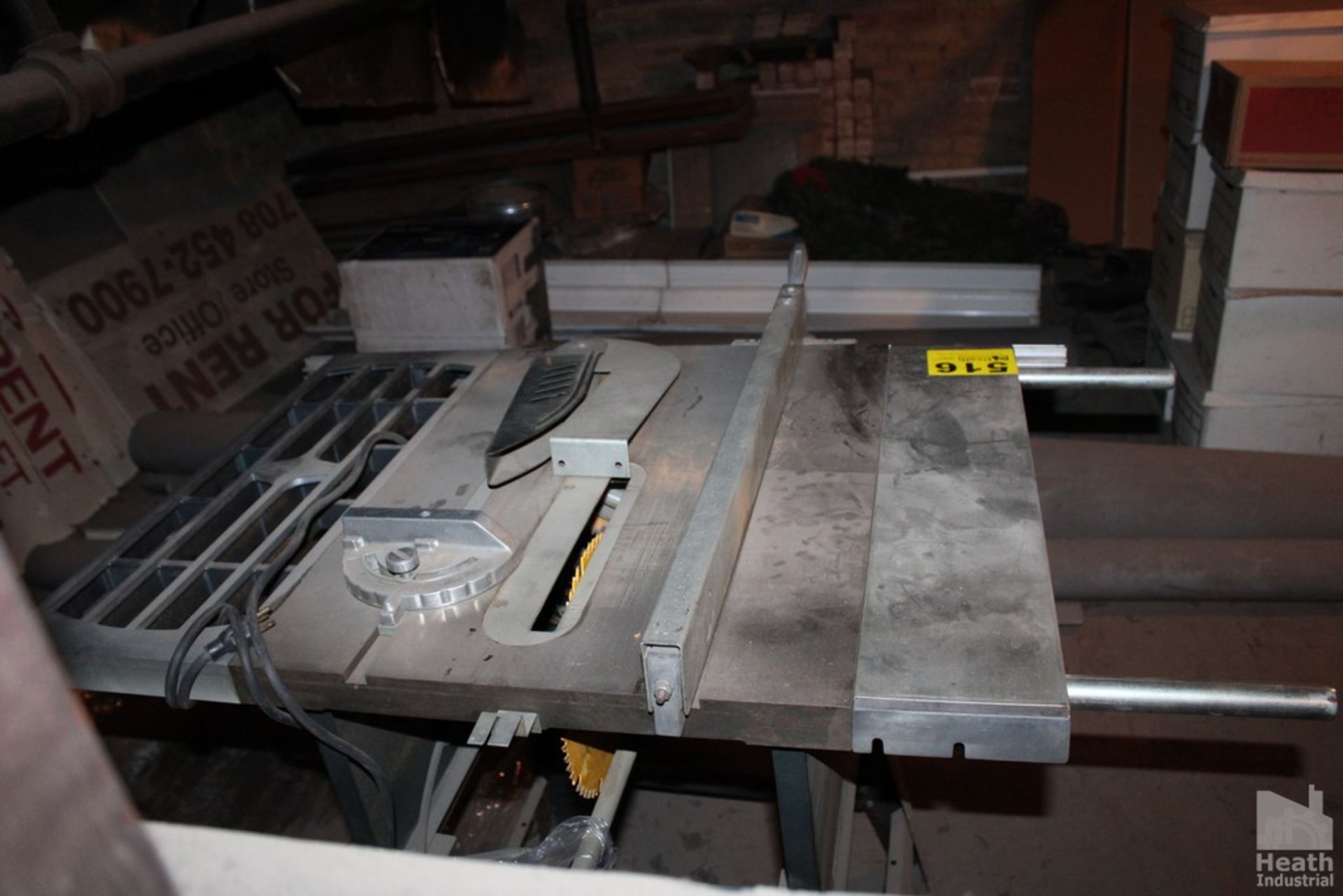 POWERKRAFT 10" TABLE SAW WITH TABLE EXTENSION AND FENCE - Image 4 of 4