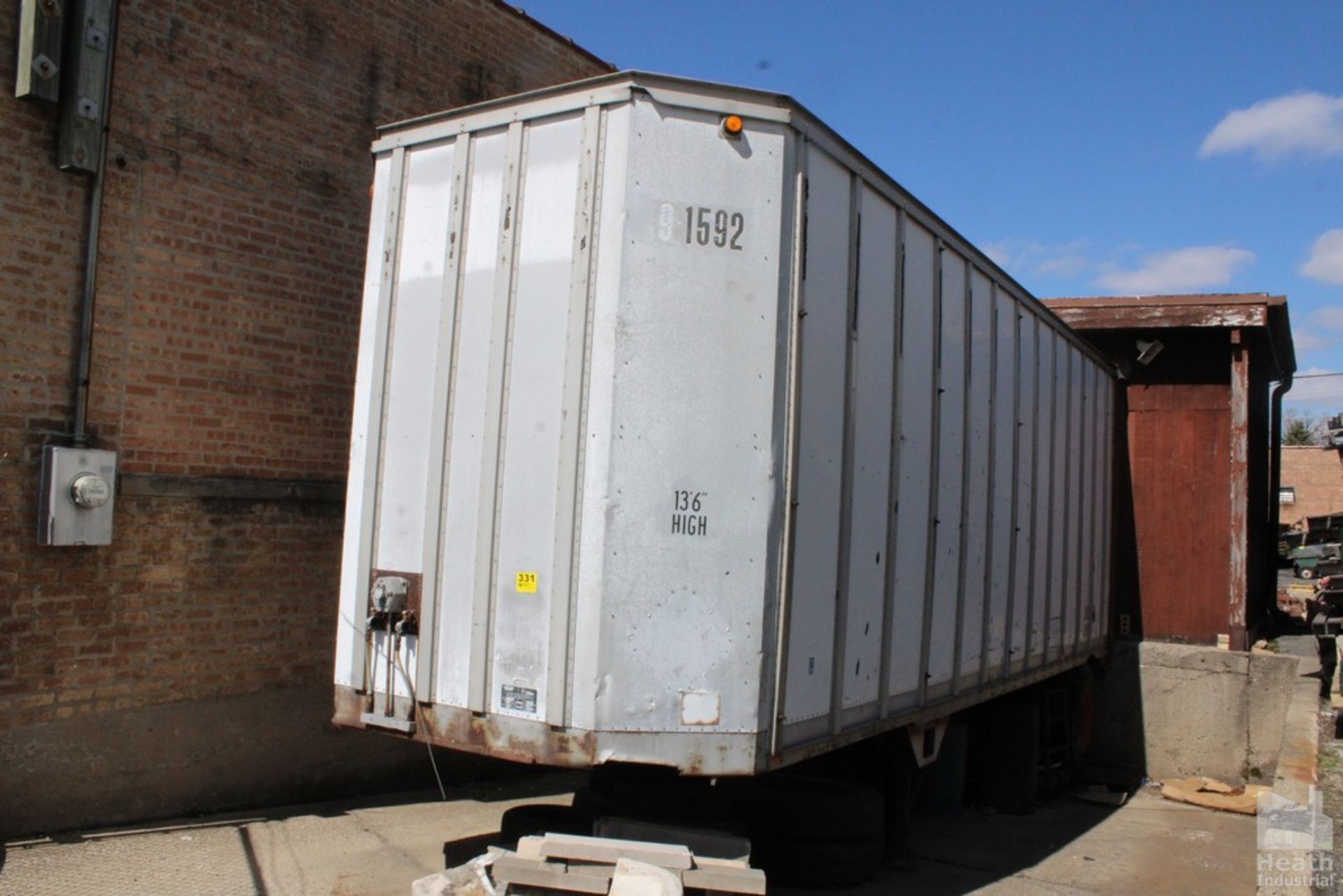 1977 COMET STORAGE TRAILER, APPROX. 32FT LONG, VIN 57720634