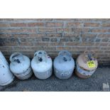 (4) PROPANE TANKS, 1FT TALL