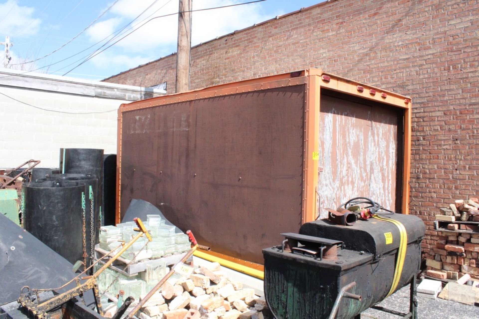 TRUCK BODY, APPROX. 16FT X 8FT