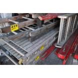SECTION OF ALUMINUM SCAFFOLDING, 28" WIDE, 32FT. LONG