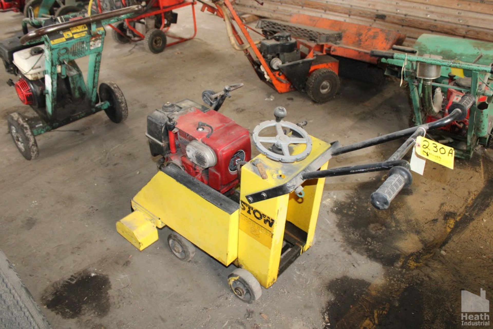 STOW CUTTER 2 CONCRETE SAW WITH KOHLER MAGNUM 8 ENGINE - Image 4 of 4