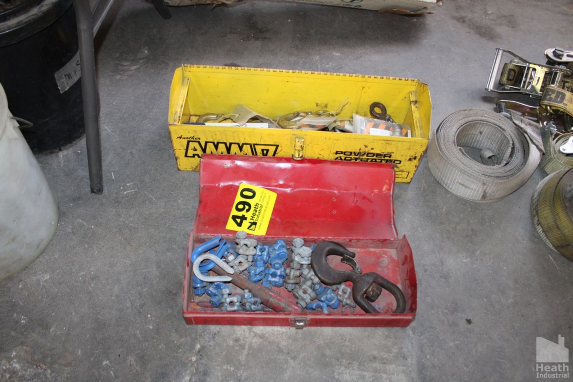 HOOKS, STEEL CABLE TIES, ETC.