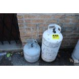 (2) PROPANE TANKS, 2FT AND 1FT TALL