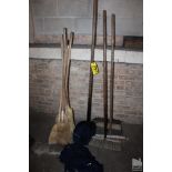 ASSORTED BROOMS