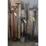 ASSORTED SQUARE END SHOVELS