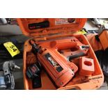 PASLODE CORDLESS 30-DEG. FRAMING NAILER WITH BATTERIES, CHARGER AND CASE