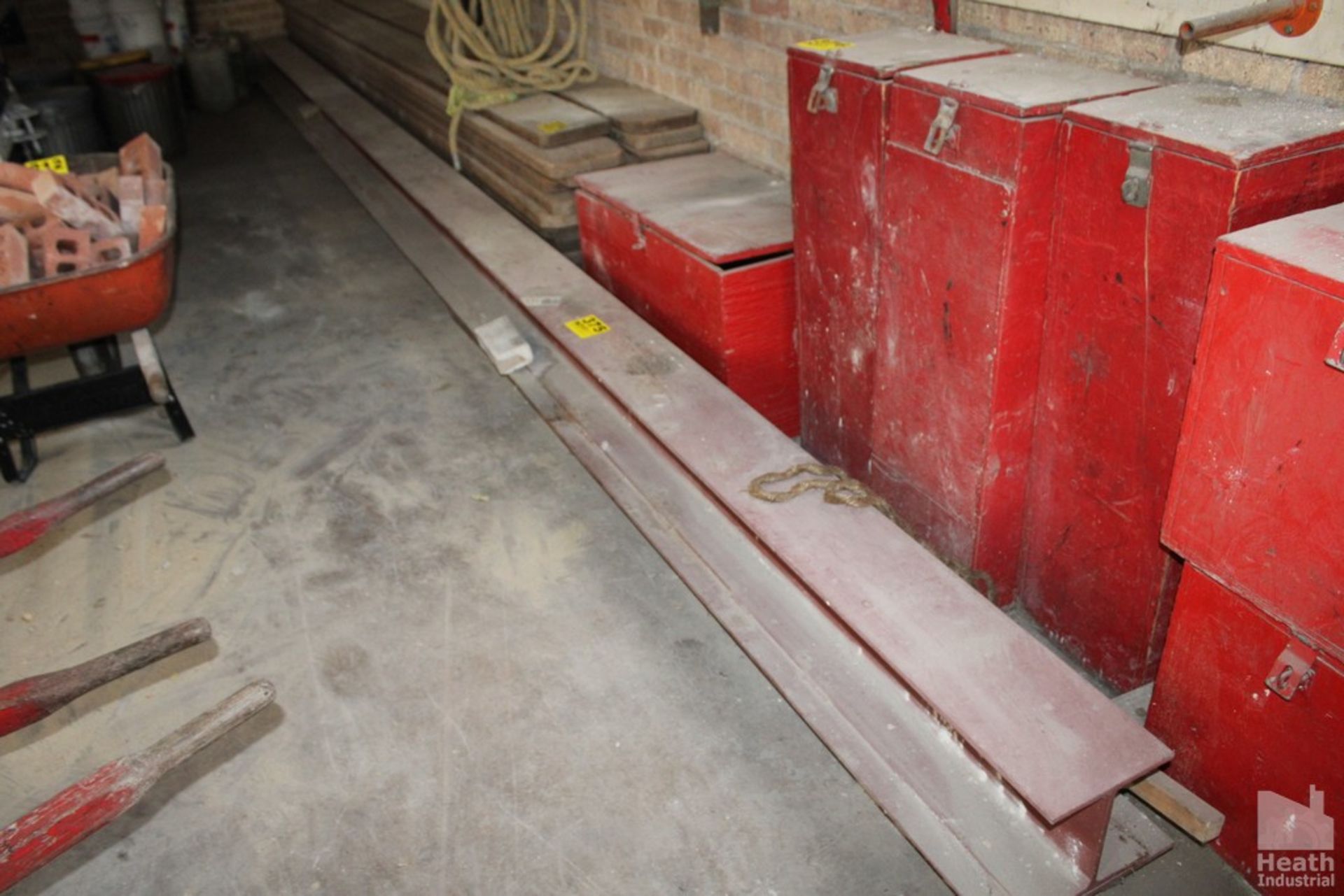 LARGE I-BEAM, APPROX. 23-1/2' X 8-1/2"