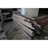 ASSORTED WOOD LADDERS