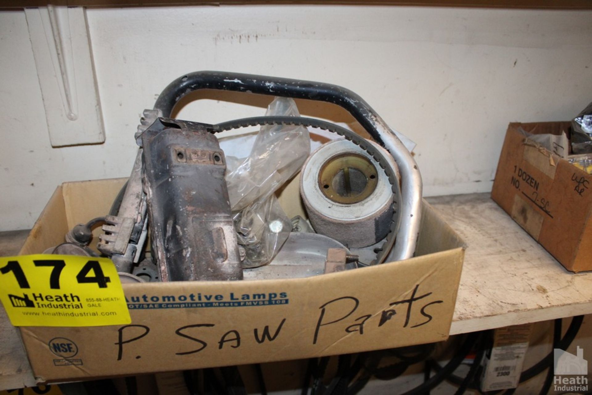 SAW PARTS IN BOX