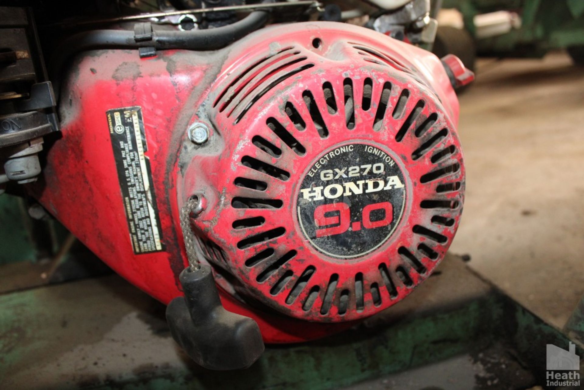 GARLOCK ROOFING SAW WITH HONDA GX270 GAS ENGINE - Image 3 of 4
