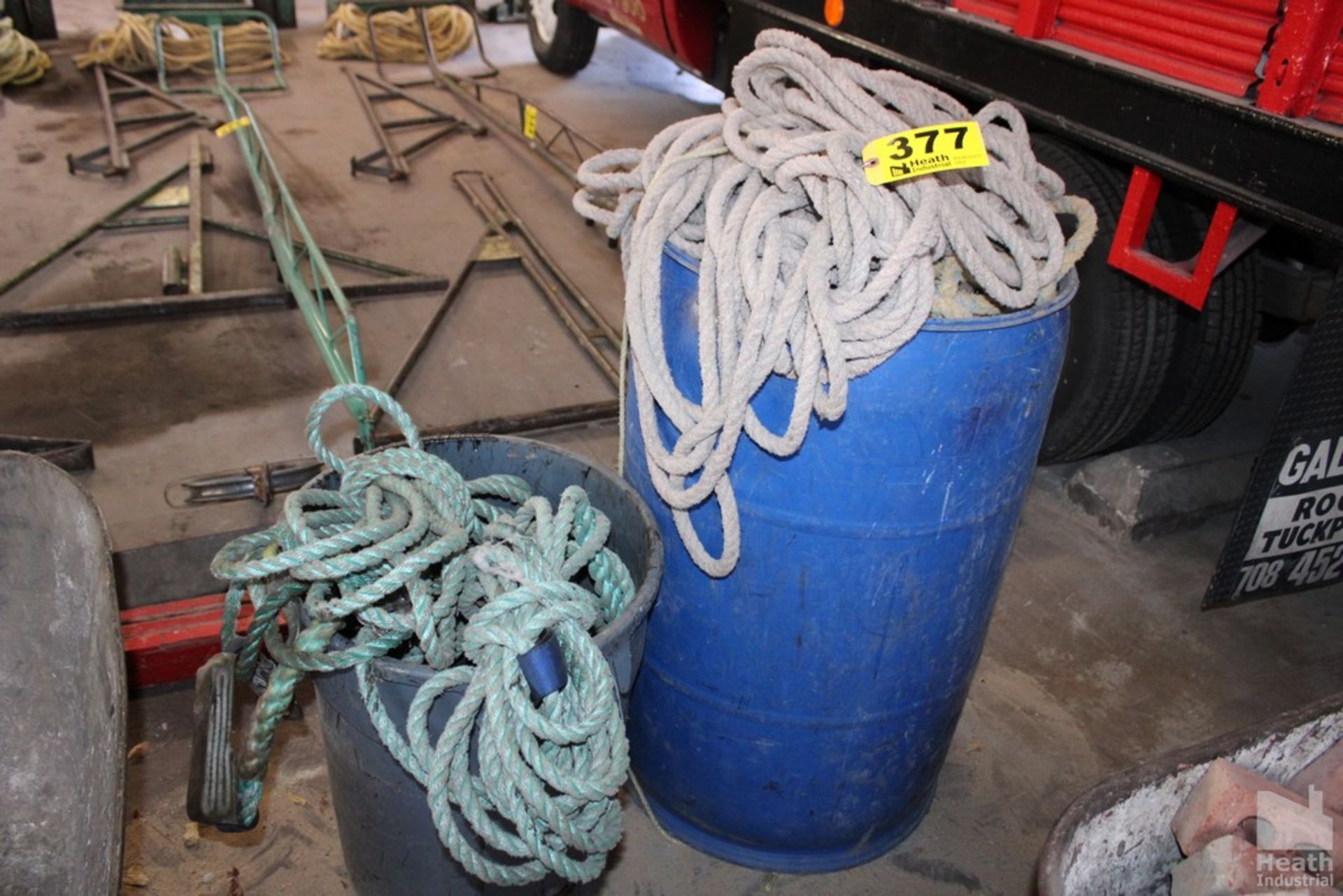 ROPE IN TWO BARRELS