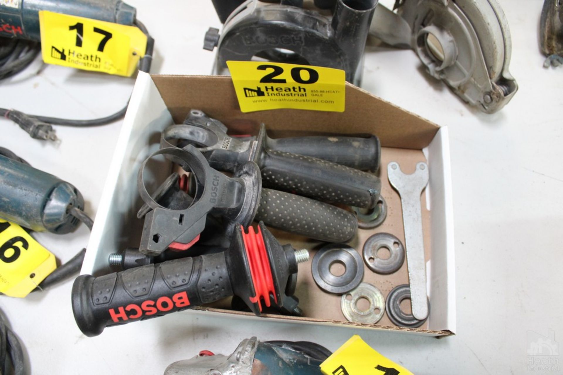 BOSCH HANDLES, WRENCH AND BLADE LOCKS