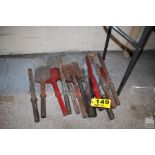 LARGE ASSORTMENT OF JACK HAMMER BITS