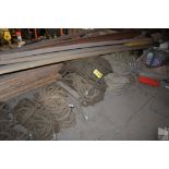 LARGE QUANTITY OF ROPES
