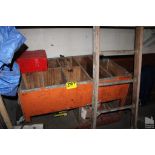 (2) WOOD JOB CRATES