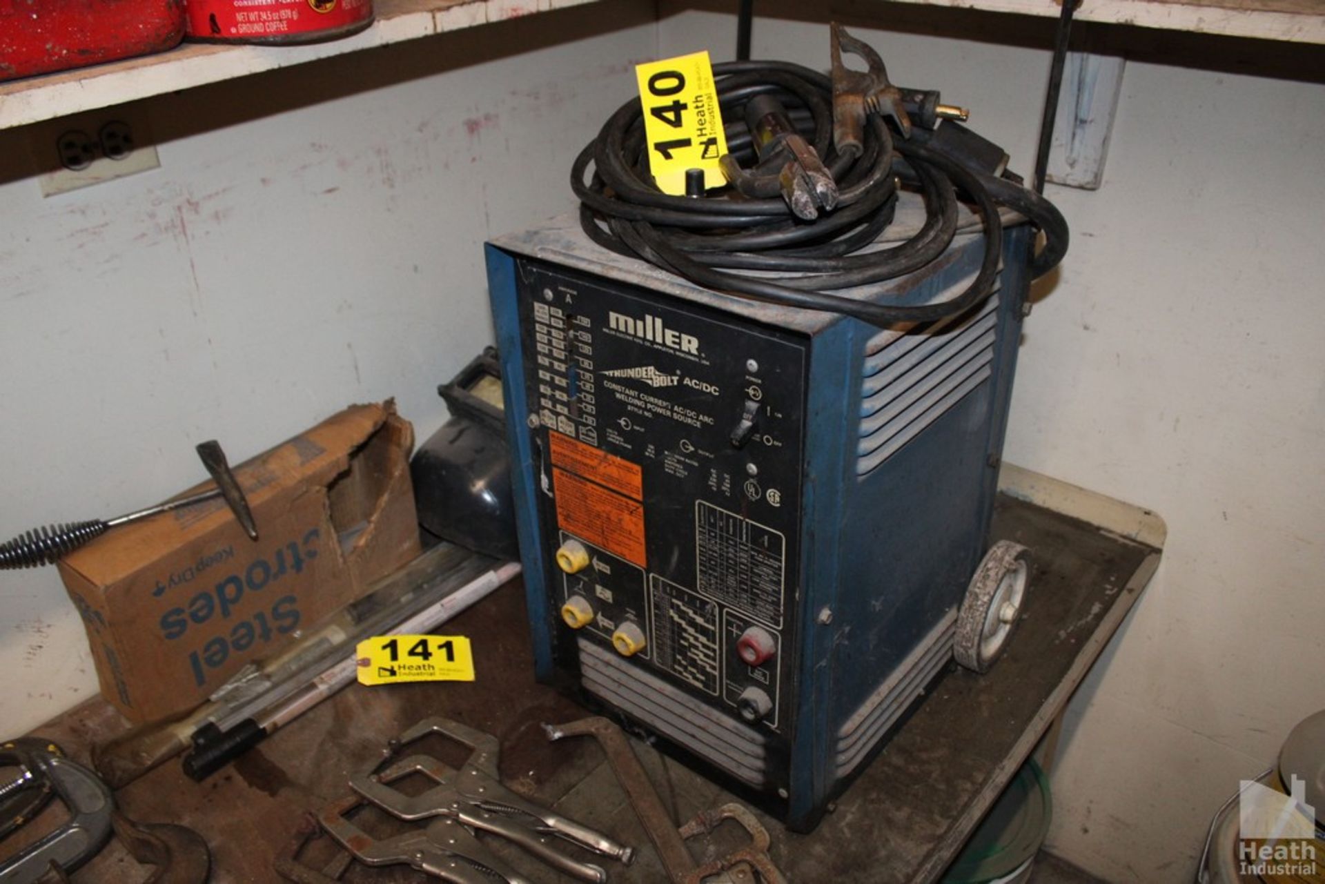 MILLER "THUNDERBOLT" AC/DC CONSTANT CURRENT AC/DC ARC WELDING POWER SOURCE