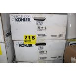 (2) KOHLER MODEL 2210-0 CAXTON UNDER COUNTER LAVATORY SINKS, ADA