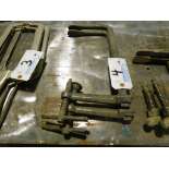 Adjustable 12" clamps, (2).