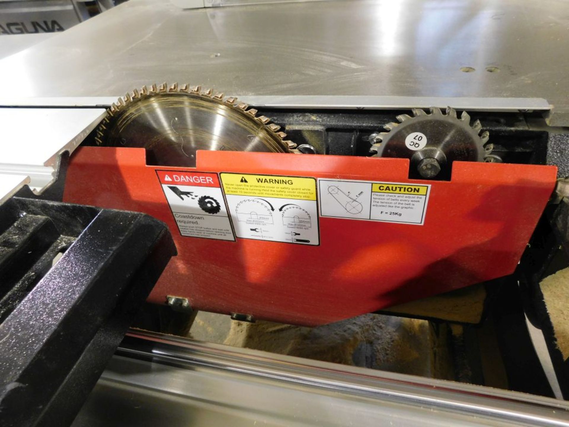 2020 Laguna horz. Panel saw, model MP5P12-8-0135, sn 200922605PZM, 5 3/ ...