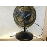 Table top fan. (Located at and to be picked up at: 2862 Wagner Rd., Waterloo, IA)