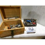 Assorted router bits. (Located at and to be picked up at: 2862 Wagner Rd., Waterloo, IA)