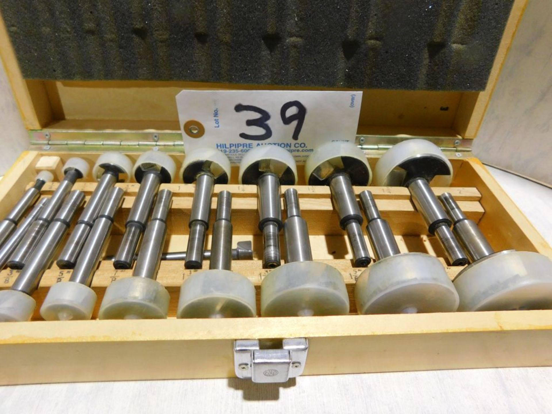Fortner bit set, saw tooth & solid rim. (Located at and to be picked up at: 2862 Wagner Rd.,