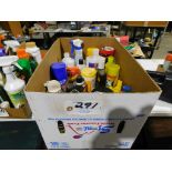 Automotive care products. (Located at and to be picked up at: 2862 Wagner Rd., Waterloo, IA)