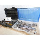 (2 boxes) Wrenches: (1) is metric. (Located at and to be picked up at: 2862 Wagner Rd., Waterloo,
