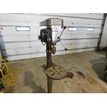 C/M drill press, NO. 16202B, floor model, 12 sp. V