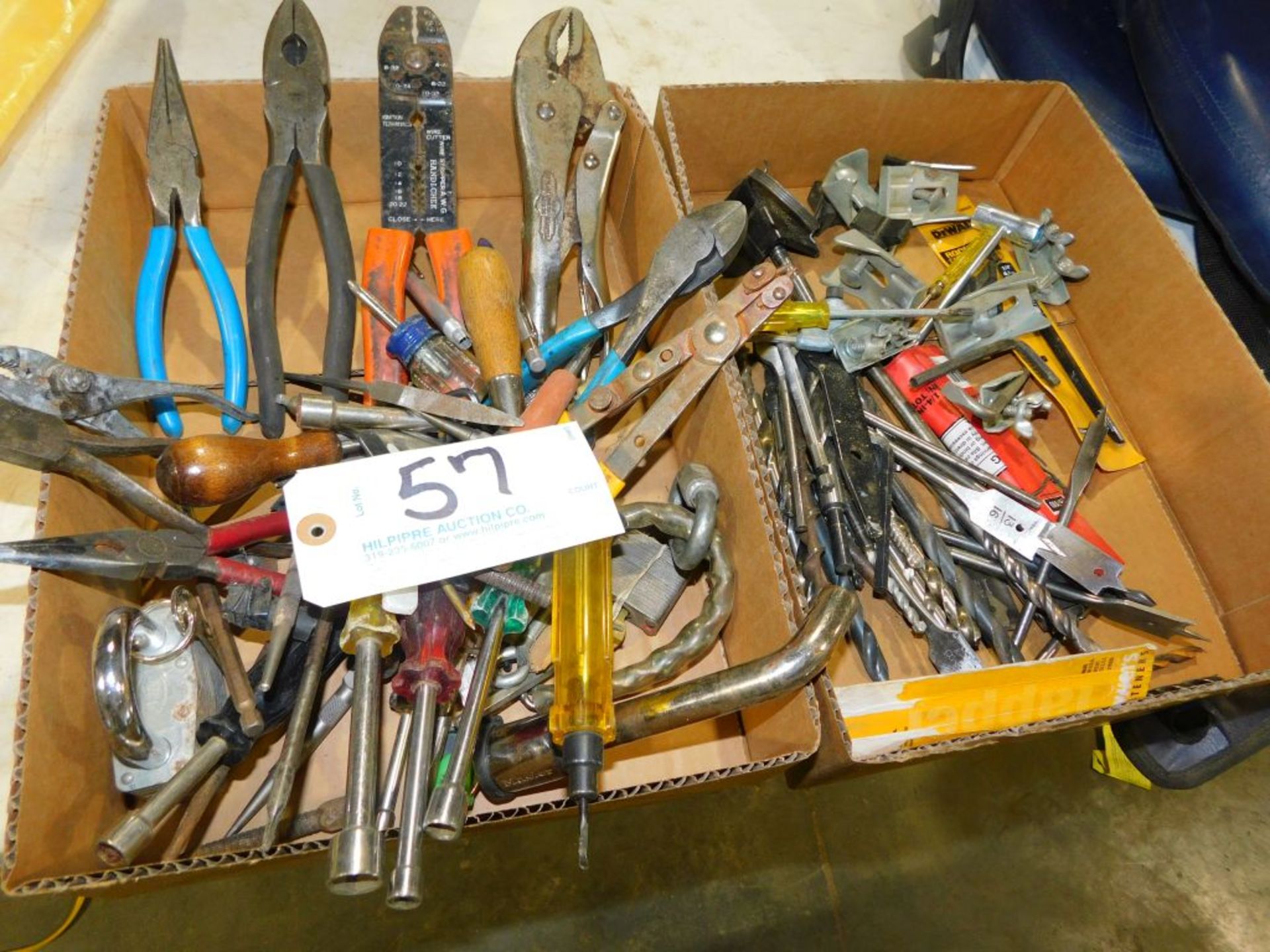 Assorted handtools: Vise grips, snips, other. (Located at and to be picked up at: 2862 Wagner Rd., - Image 3 of 3