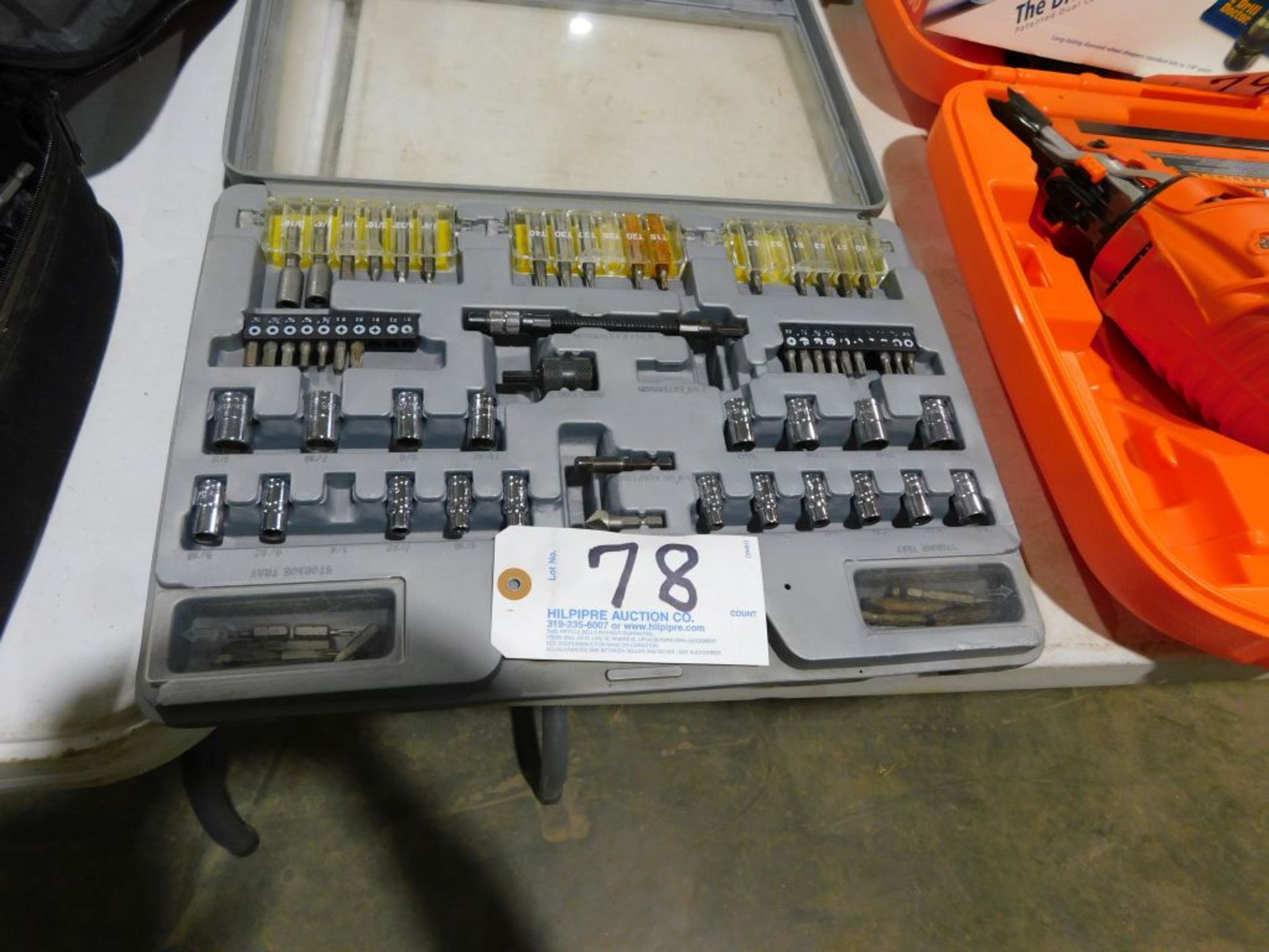 Socket sets. (Located at and to be picked up at: 2862 Wagner Rd., Waterloo, IA)