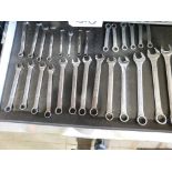 Craftsman metric wrenches, 7 mm-22 mm, (approx. 27 pcs.). (Located at and to be picked up at: 2862