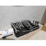 Wrenches, open/close, (17). (Located at and to be picked up at: 2862 Wagner Rd., Waterloo, IA)