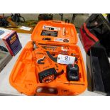 Paslode 30 degree framing nailer model CV325Li, battery, charger, qty. of nails