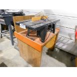 Craftsman router table with router and cabinet. (Located at and to be picked up at: 2862 Wagner Rd.,