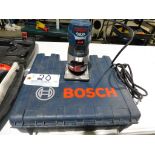 Bosch router. (Located at and to be picked up at: 2862 Wagner Rd., Waterloo, IA)