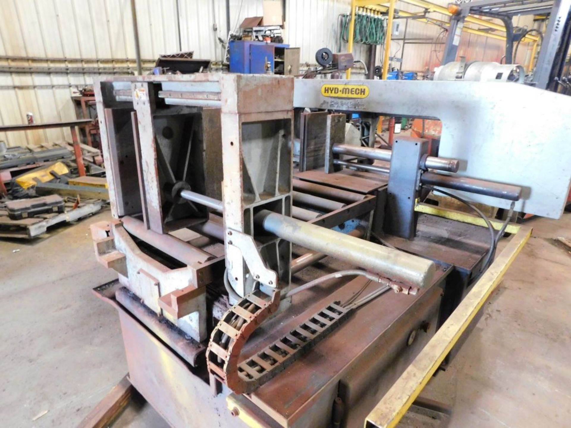 Hydraulic-Mechanical Series III bandsaw, model S-32020A, sn 8A0307126, semi-automatic, 4' 6" roller. - Image 3 of 3