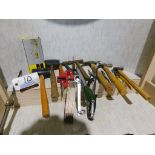 Various tools: hammers, many others. (Located at and to be picked up at: 2862 Wagner Rd.,