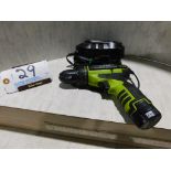 Rockwell cordless drill, 12 v., with charger. (Located at and to be picked up at: 2862 Wagner Rd.,