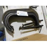 C-clamps. (Located at and to be picked up at: 2862 Wagner Rd., Waterloo, IA)