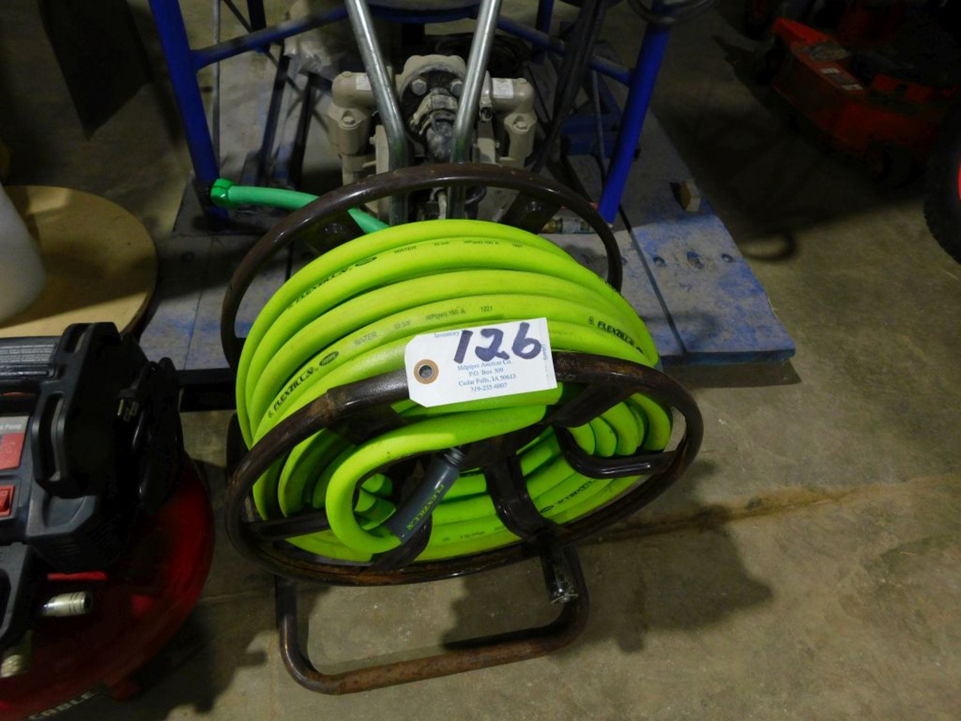 ater hose 5/8", cart. (Located at and to be picked up at: 2862 Wagner Rd., Waterloo, IA)