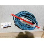 Blue drop cord, 25'. (Located at and to be picked up at: 2862 Wagner Rd., Waterloo, IA)
