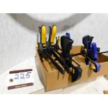 Quick grip slide clamps, (7). (Located at and to be picked up at: 2862 Wagner Rd., Waterloo, IA)