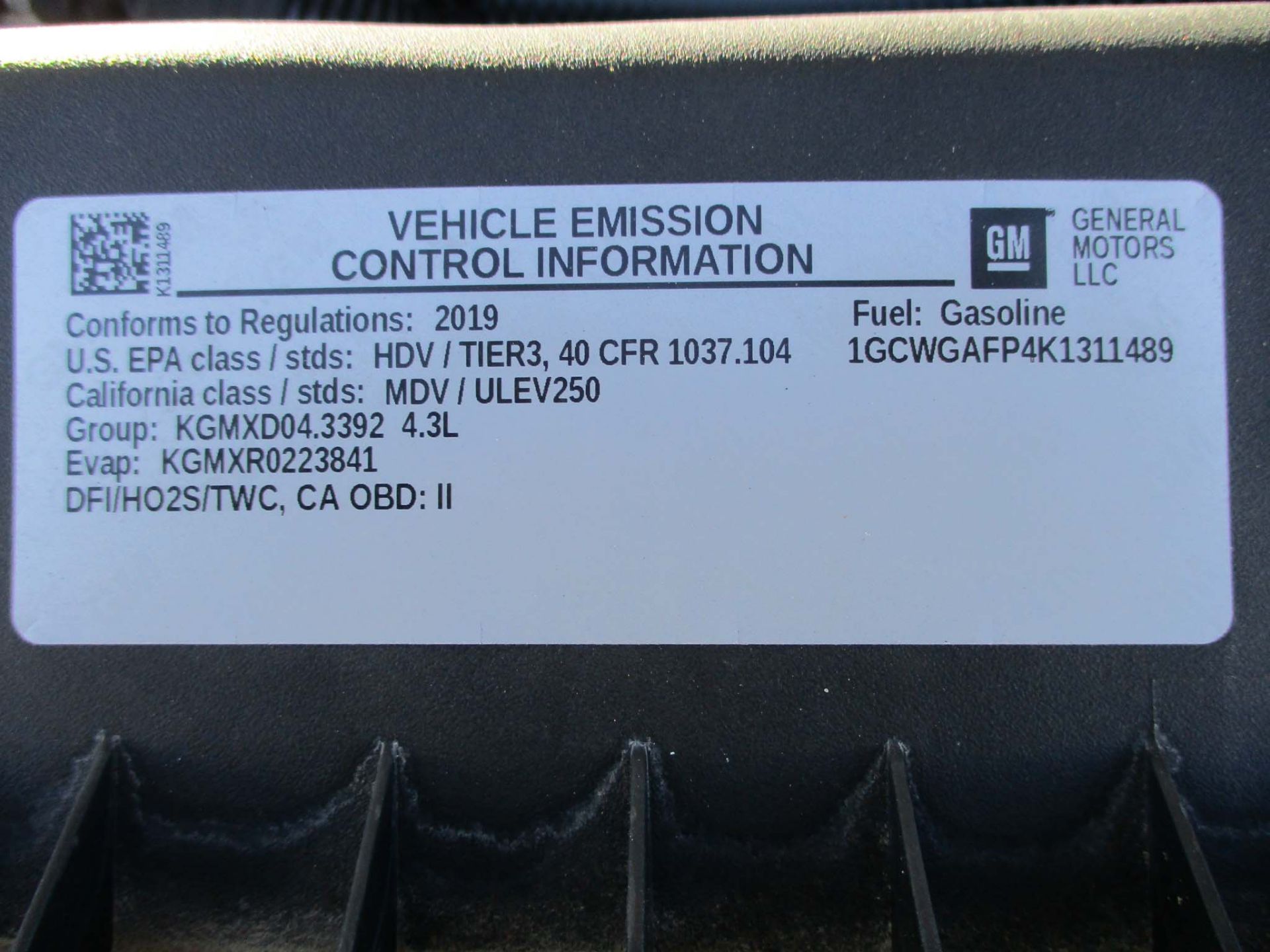 2019 Chevrolet Express G2 Van - Image 29 of 31