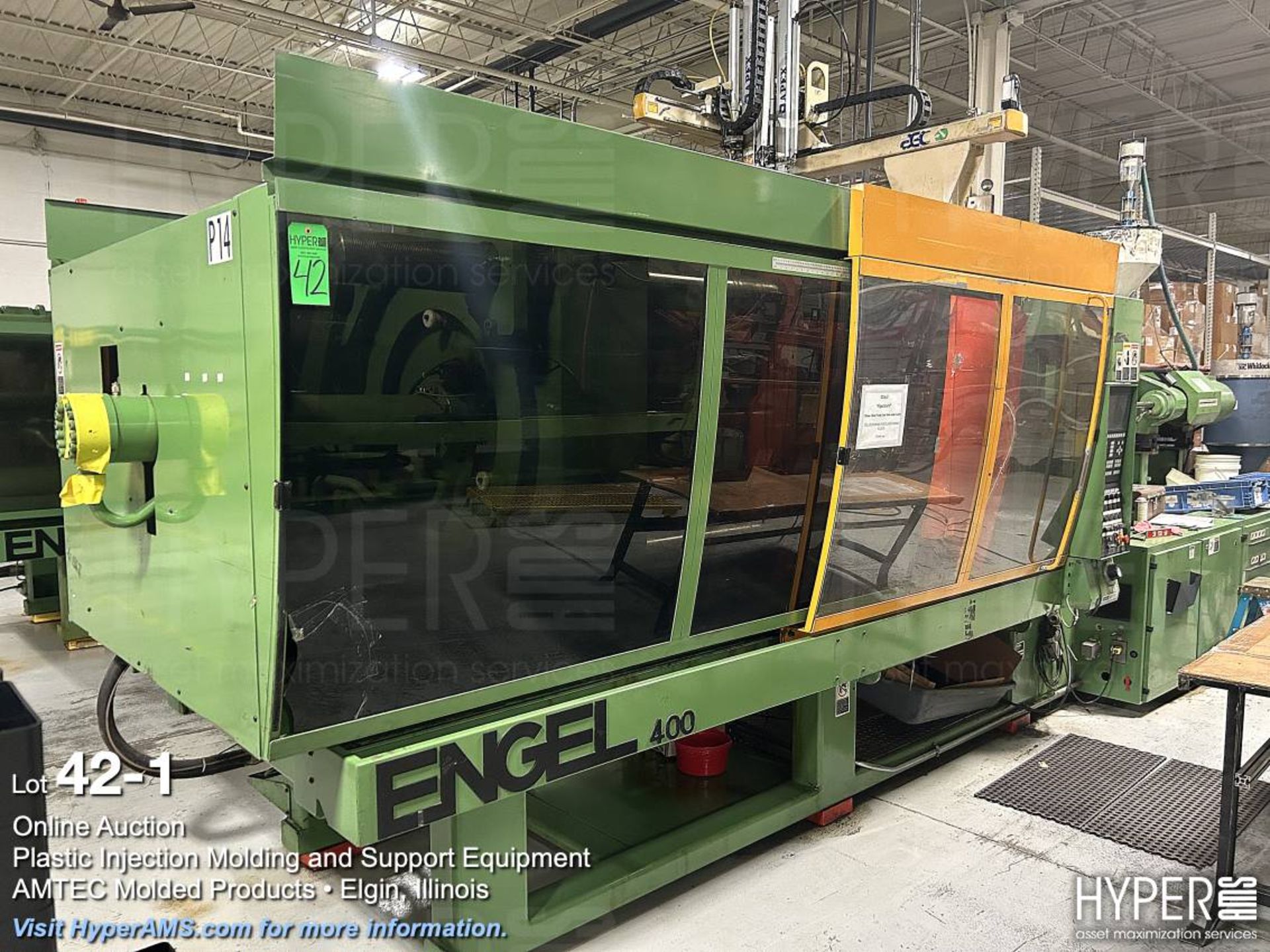 Engel ES2050/400AH toggle clamp plastic injection molding machine