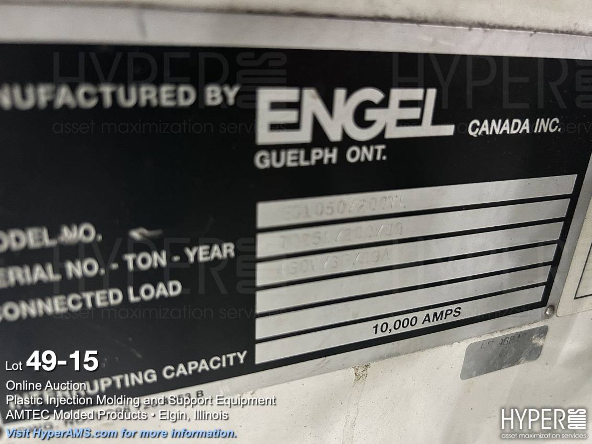 Engel ES1050/200TL toggle clamp plastic injection molding machine - Image 15 of 24